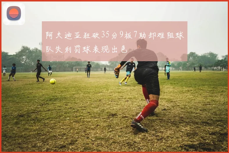 阿夫迪亚狂砍35分9板7助却难阻球队失利罚球表现出色